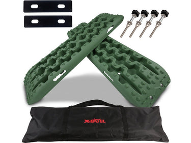 X-BULL Recovery tracks Sand tracks KIT Carry bag mounting pin Sand/Snow/Mud 10T 4WD-OLIVE Gen3.0